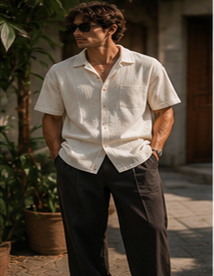 Textured Shirt