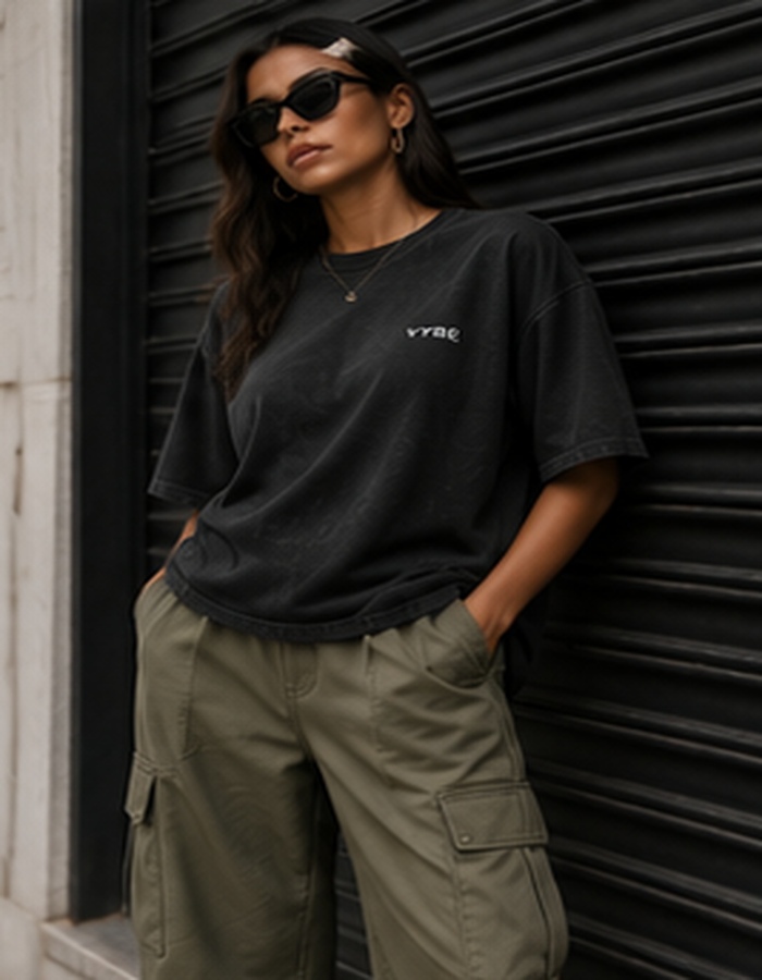 Oversized Washed Tee