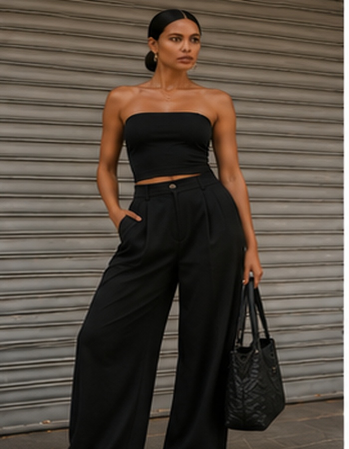 Tube Top & Pants Set